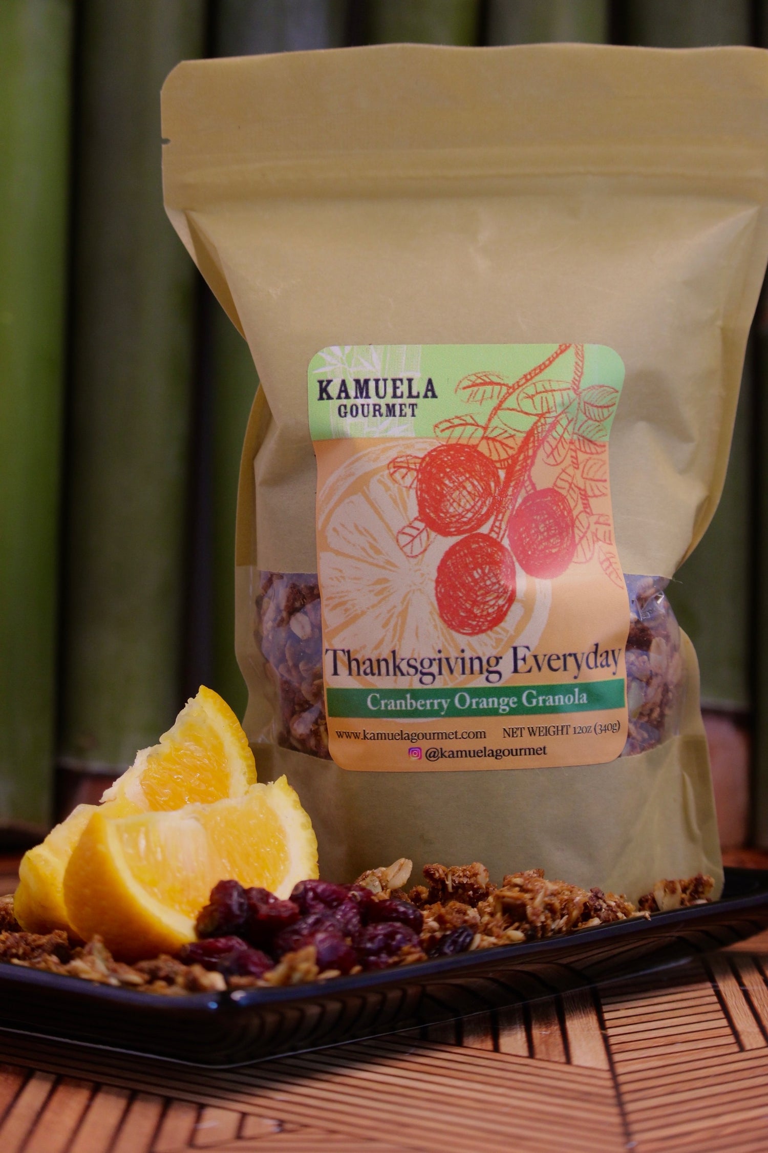 Thanksgiving Everyday Granola - Cranberry Orange, 10oz