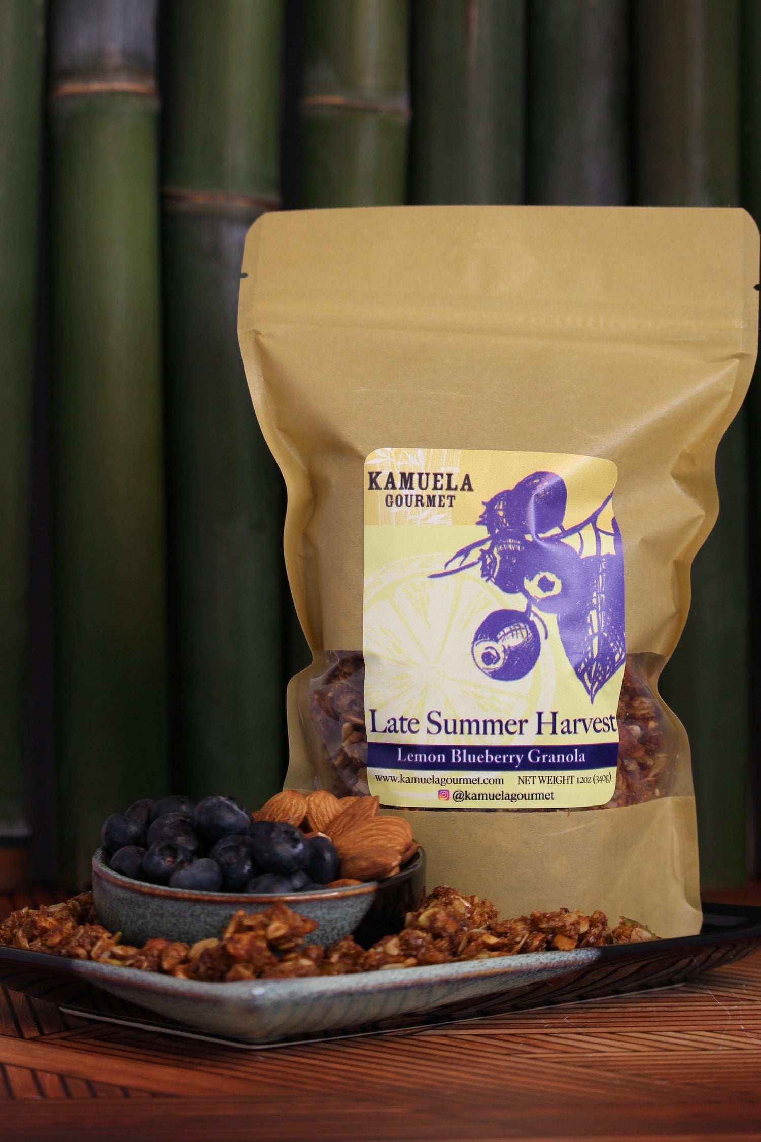 Late Summer Harvest Granola - Lemon Blueberry, 10oz