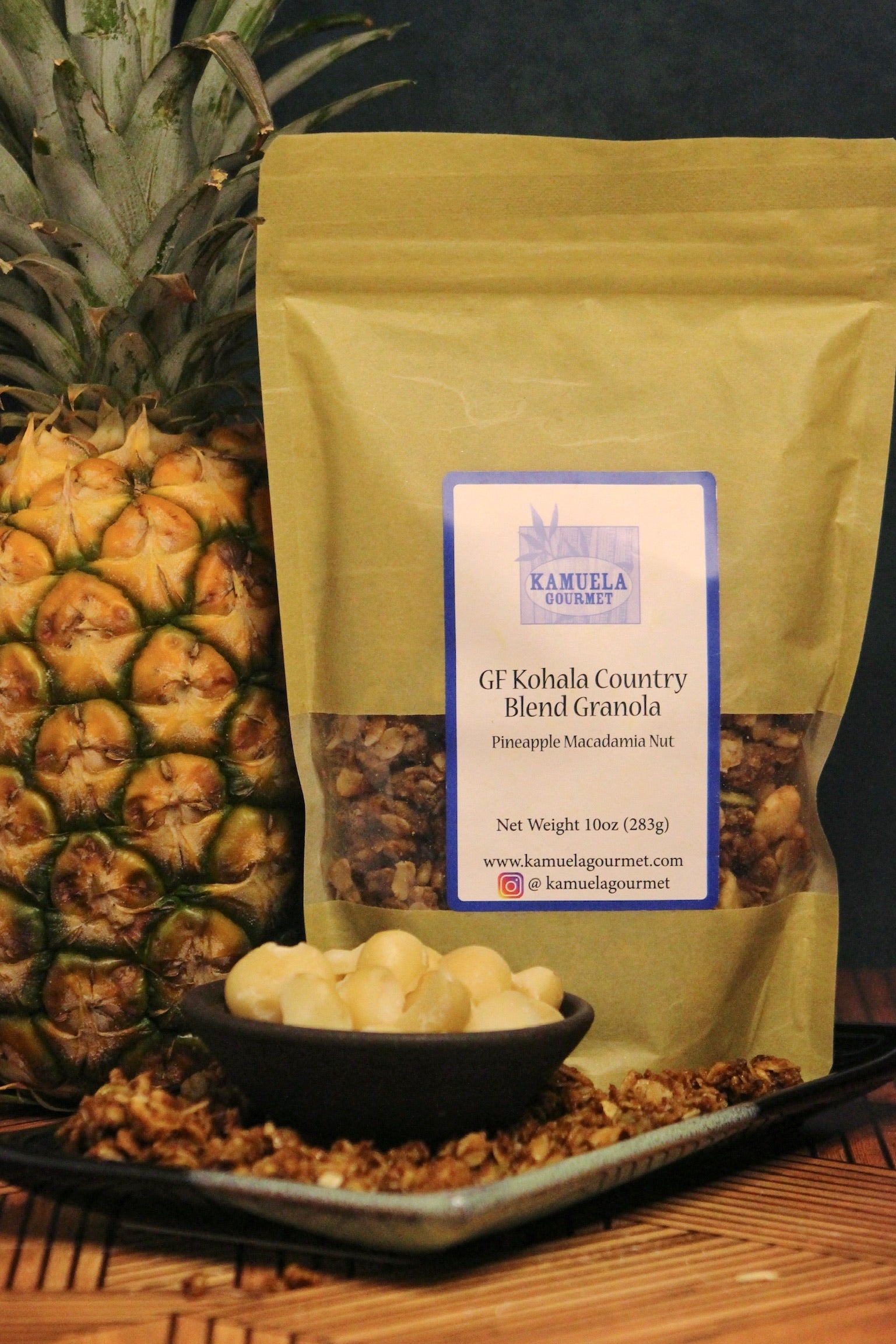 GF Pineapple Macadamia Nut Granola 10oz (283g)