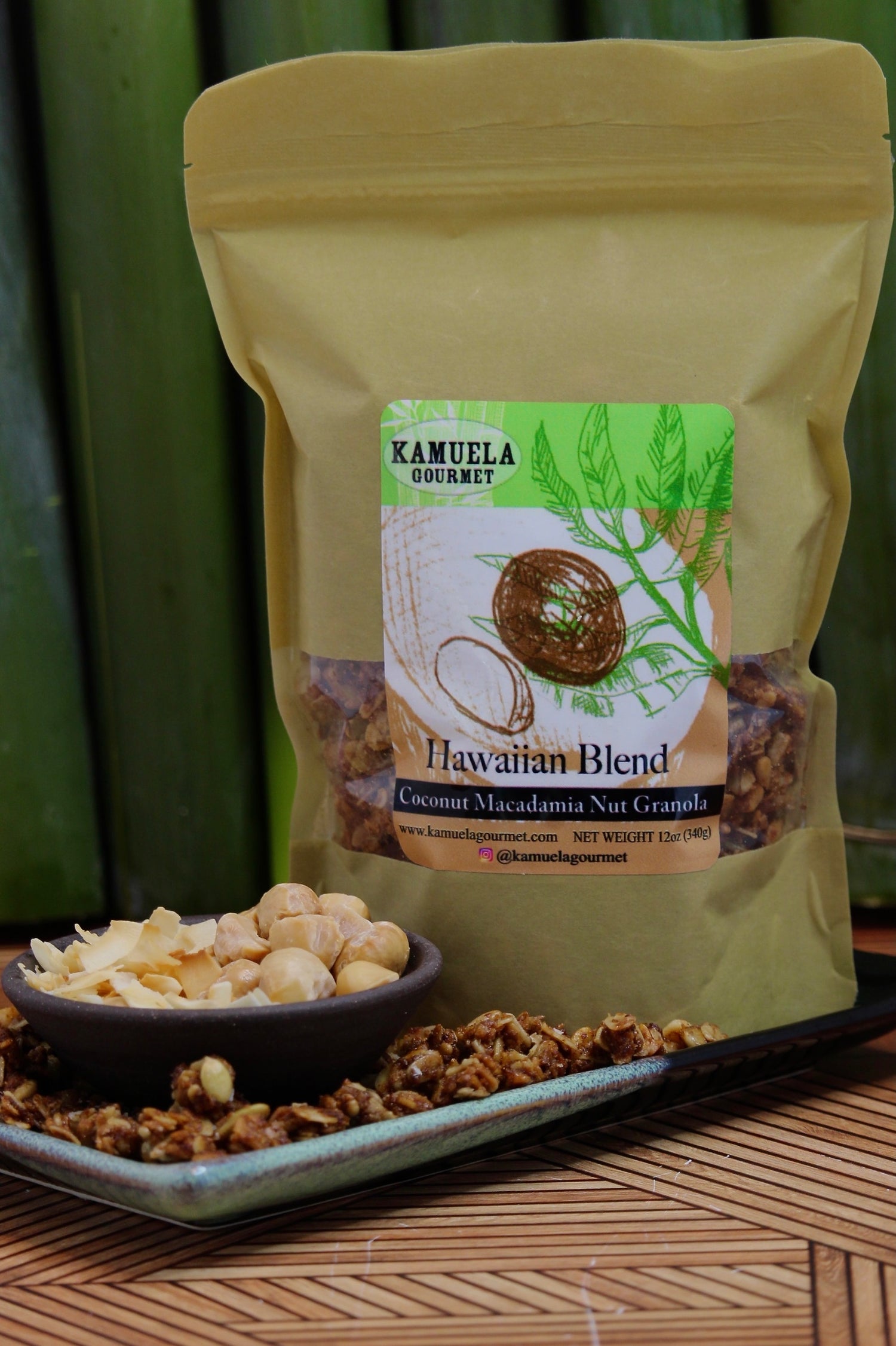 Hawaiian Blend Granola - Coconut Macadamia Nut, 10oz