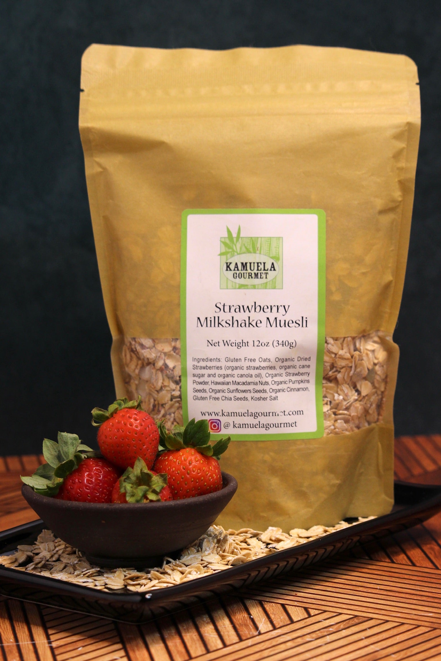 STRAWBERRY MILKSHAKE MUESLI - 10oz (283G)