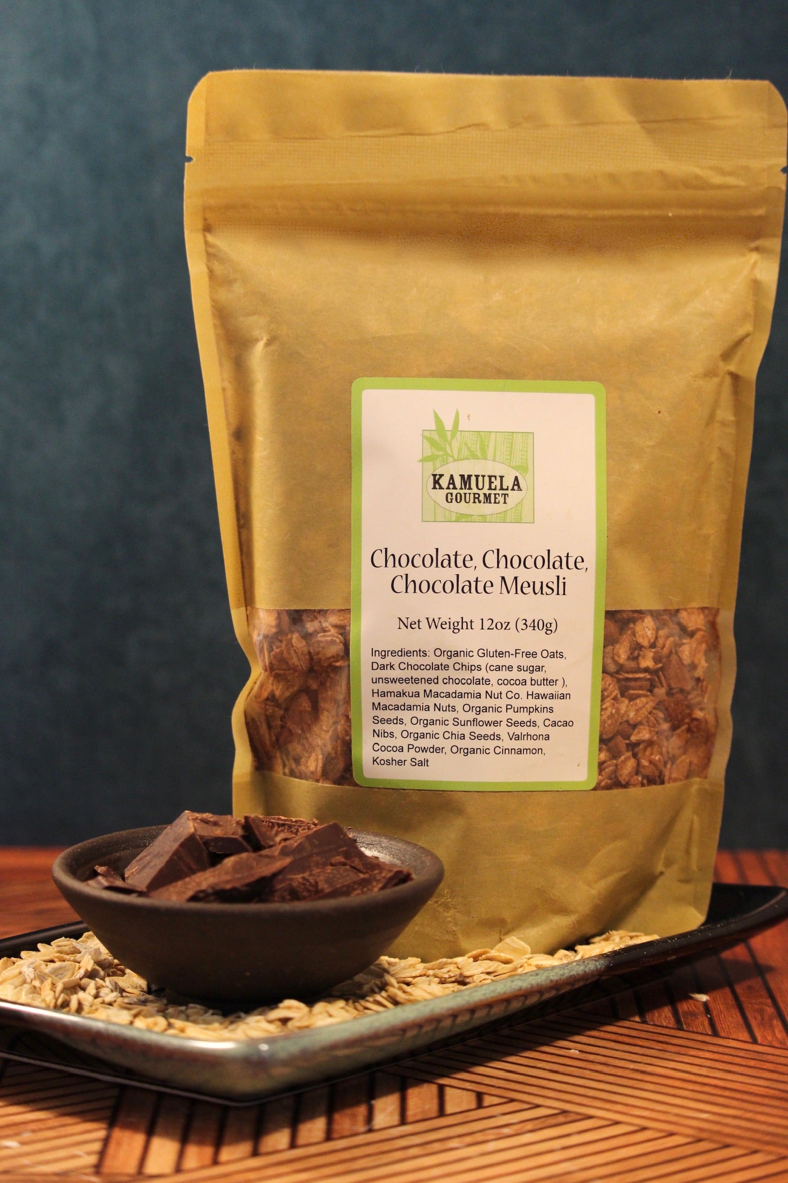 CHOCOLATE, CHOCOLATE, CHOCOLATE MUESLI - 10oz (283G)