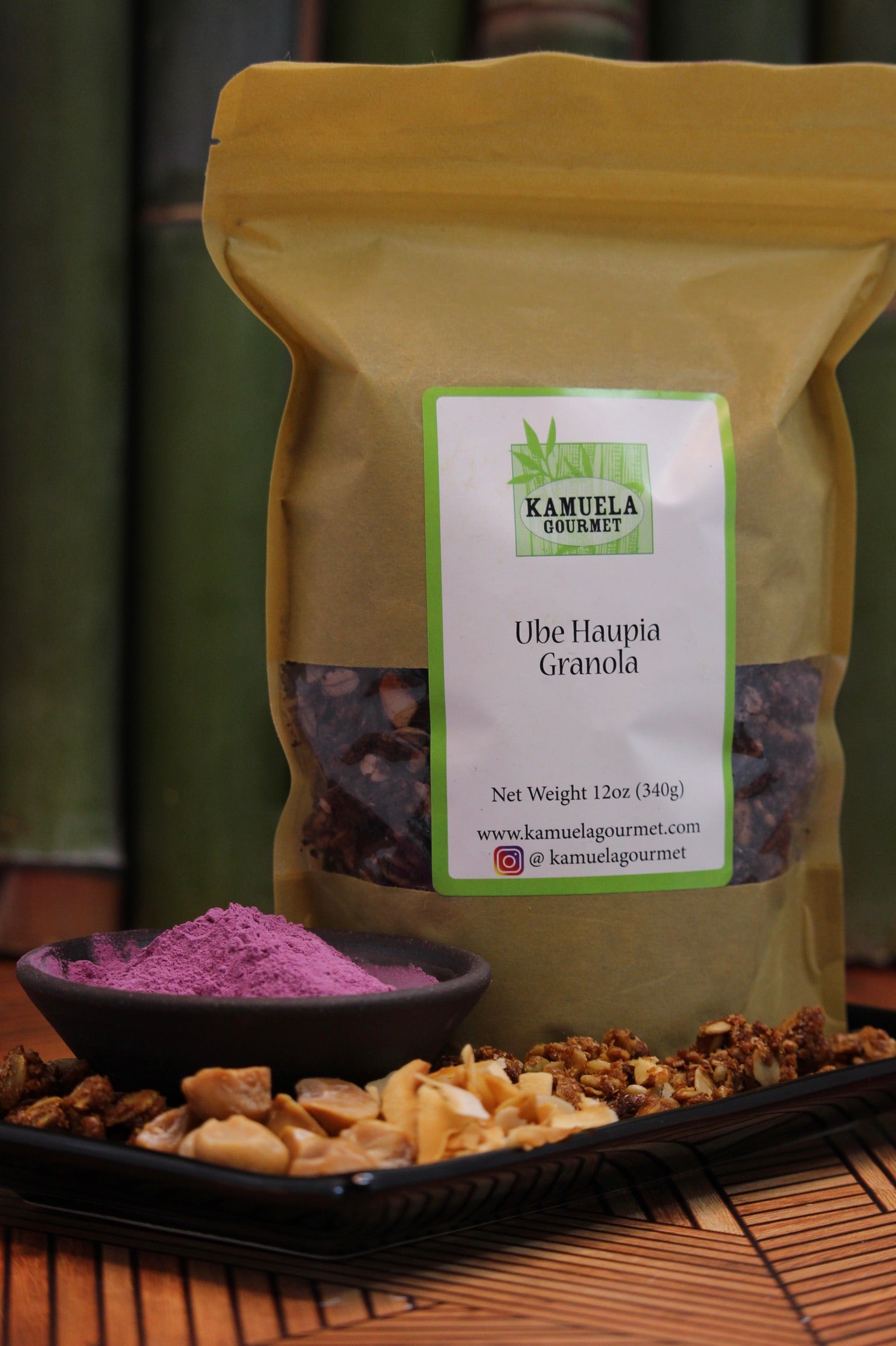 Ube Haupia Granola, 10oz