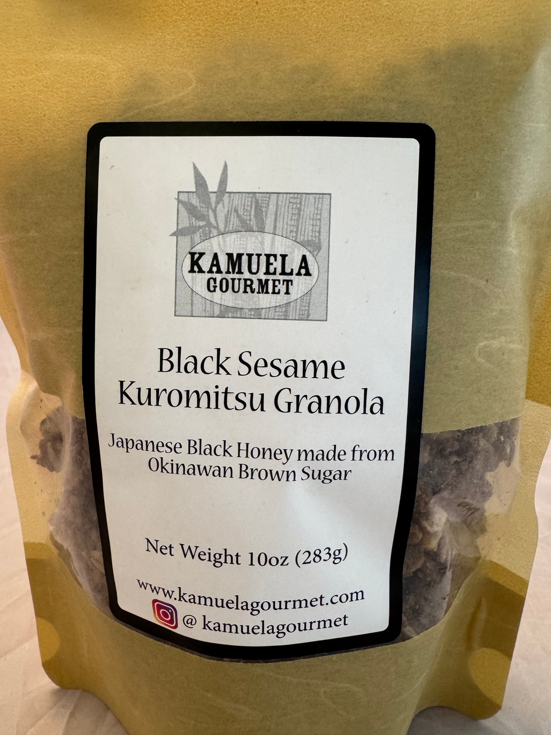 Black Sesame Kuromitsu Granola, 10 oz (238g)