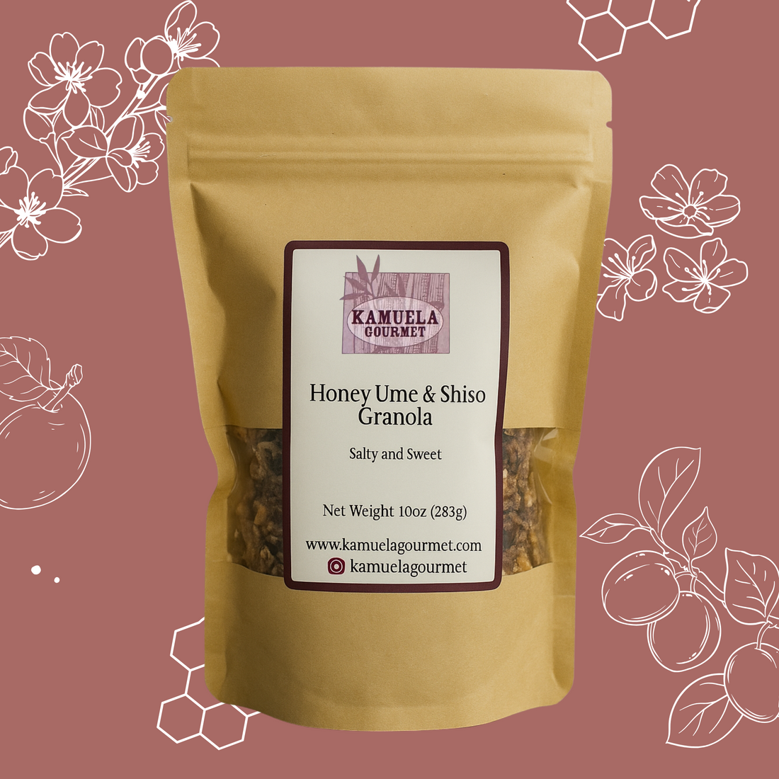 Honey Ume Shiso Granola 10 oz (283g)