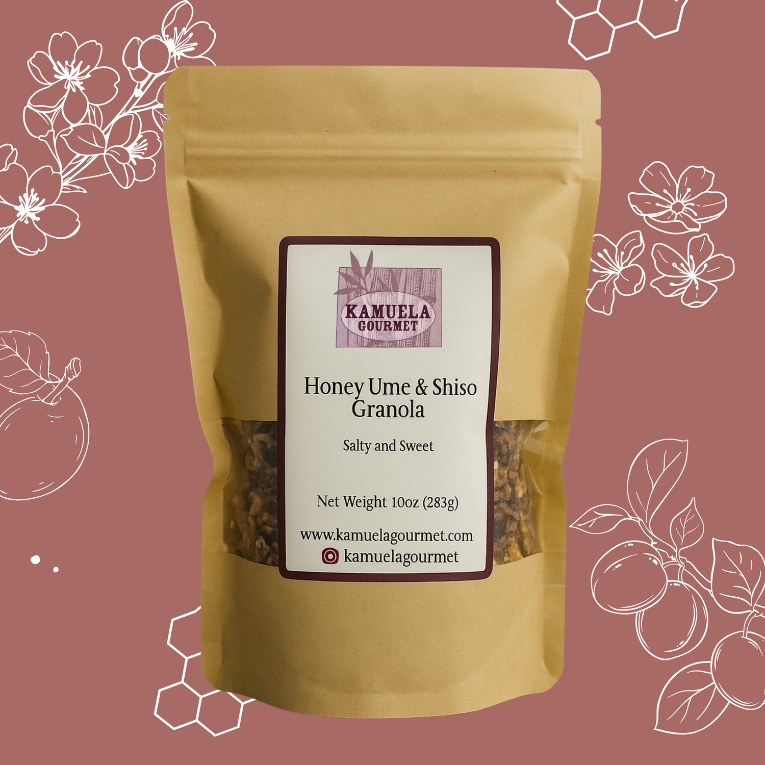 Honey Ume Shiso Granola 10 oz (283g)