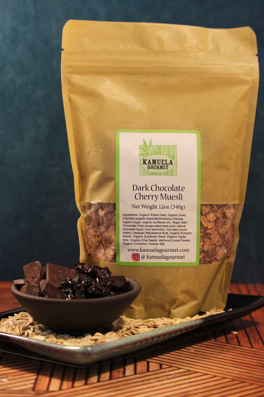 DARK CHOCOLATE CHERRY MUESLI - 10oz (283G) mmo