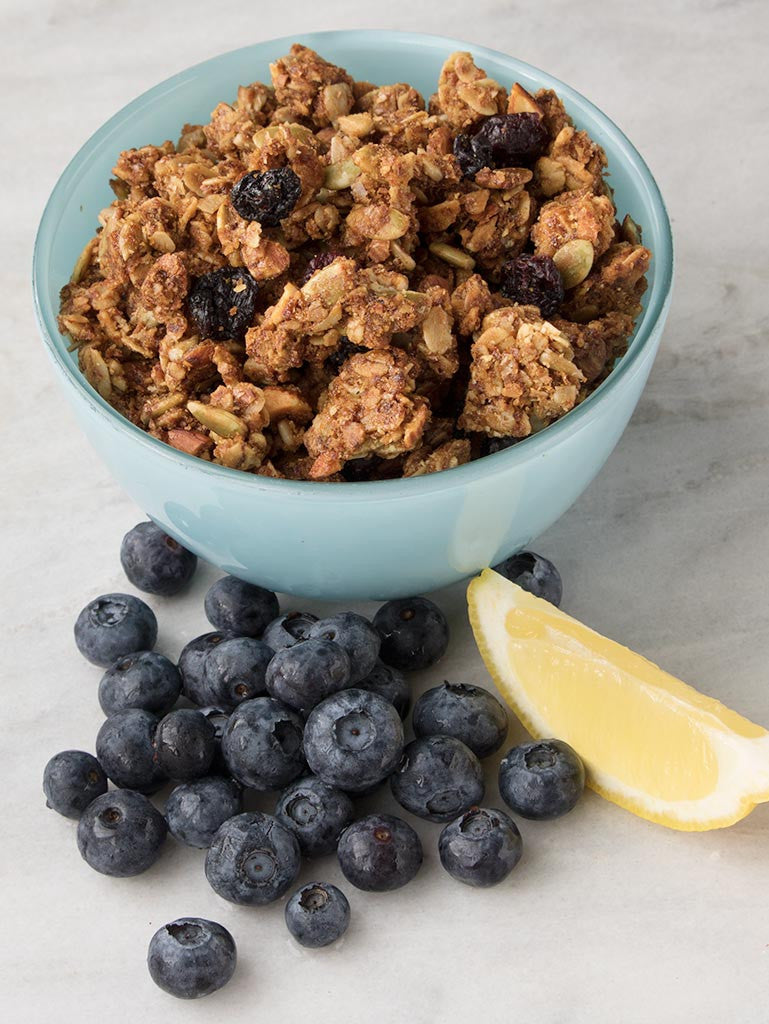 LATE SUMMER HARVEST GRANOLA - Lemon Blueberry 10 oz (283G)